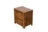 Picture of  [FLOOR MODEL CLEARANCE] MALAGA 2-Drawer Bedside Table (Brown)