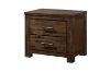 Picture of  [FLOOR MODEL CLEARANCE] VENTURA 2-Drawer Oak Bedside Table