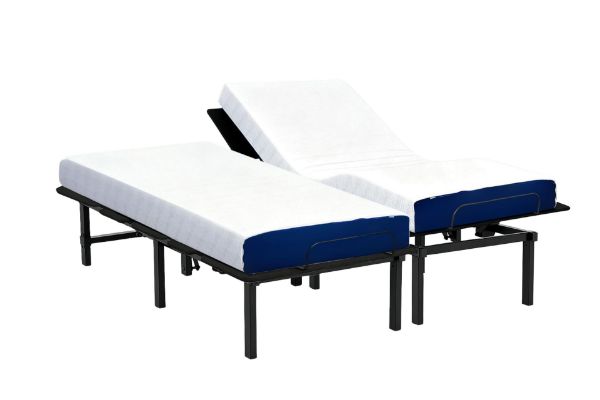Picture of MOTIONFLEXI Electric Adjustable Bed Base with Memory Foam Mattress Set - Split Super King Size