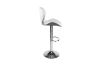Picture of  [FLOOR MODEL CLEARANCE]  LIBBY Adjustable Swivel Gas Lift Bar Stool (White)