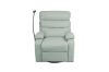 Picture of (FLOOR MODEL CLEARANCE) OLIVIO 360° Swivel Manual Recliner Lounge Chair With Mobile Holder (Light Green) 