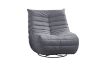 Picture of (FLOOR MODEL CLEARANCE) REPLICA TOGO 360° Swivel Reclining and Rocking Lounge Chair (Grey) 