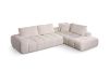 Picture of FABIEN Fabric Sectional Compressed Sofa (Beige)