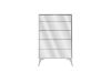 Picture of [FLOOR MODEL CLEARANCE] BRAYA 5-Drawer Tallboy with Mirror