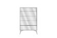 Picture of [FLOOR MODEL CLEARANCE] BRAYA 5-Drawer Tallboy with Mirror