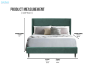 Picture of  [FLOOR MODEL CLEARANCE] POOLE  Double Bed Frame (Green Velvet)