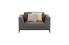 Picture of  [FLOOR MODEL CLEARANCE] AMELIE 1 Seat Fabric Sofa  (Dark Grey)