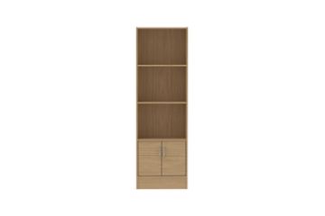 Picture of  [FLOOR MODEL CLEARANCE] MOOK 180x57cm 3-Tier Bookshelf (Light Oak) 