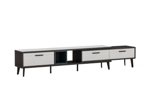 Picture of  [FLOOR MODEL CLEARANCE] LANGFORD 208-278 Sintered Stone Top Extendable TV Unit 