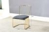 Picture of  [FLOOR MODEL CLEARANCE]  MARBELLO Gold Frame Dining Chair