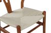 Picture of  [FLOOR MODEL CLEARANCE]  WISHBONE Solid Beech Y Replica Chair (Walnut)