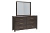 Picture of [FLOOR MODEL CLEARANCE] GLINDA 6-Drawer Dresser with Mirror