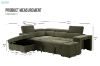 Picture of GOODEN Sectional Sofa/Sofa Bed With Storage Ottoman
