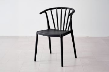 Picture of [FLOOR MODEL CLEARANCE] ZELMA Dining Chair - UV, Water & Moisture Resistance (Black)