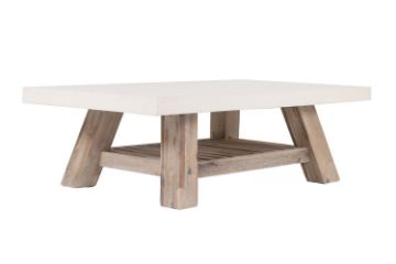 Picture of [FLOOR MODEL CLEARANCE] ANTON Solid Acacia Wood Coffee Table