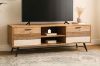 Picture of [FLOOR MODEL CLEARANCE] LEAMAN 1.6M Solid Acacia Wood TV Unit