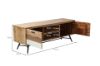 Picture of [FLOOR MODEL CLEARANCE] LEAMAN 1.6M Solid Acacia Wood TV Unit