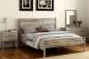 Picture of [FLOOR MODEL CLEARANCE] BALLINA Solid Acacia Wood Bed Frame - Super King