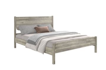 Picture of [FLOOR MODEL CLEARANCE] BALLINA Solid Acacia Wood Bed Frame - Super King