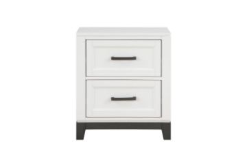 Picture of [FLOOR MODEL CLEARANCE] CLOUDLAND 2-Drawer Bedside Table