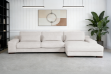 Picture of BROOK Feather Filled Sectional Sofa - Chaise Facing Right