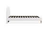 Picture of HOFFMAN Fabric Double Size Bed Frame (Off White) 