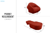 Picture of POSTIGA Flip Convertible Armchair/Sofa Bed