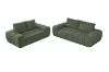 Picture of FABIEN 3/2 Seater Fabric Compressed Sofa Range (Green) - 3+2 Sofa Set