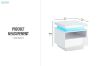 Picture of GLADE High Gloss Bedside Table with LED Lights