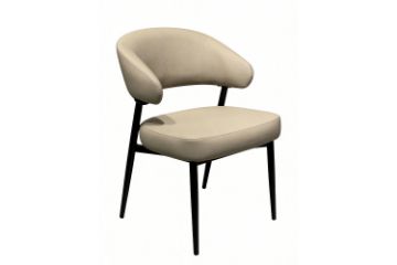 Picture of LORENZA Air Leather  Dining Chair (Light Brown)