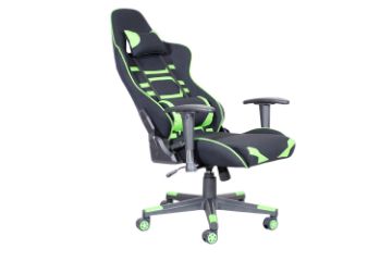 Picture of RENITH 360° Swivel Adjustable Height Gaming Recliner Chair  (Green & Black)