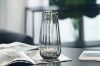 Picture of IRREGULAR Vertical Striped Glass Vase (8x25cm)