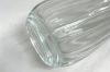 Picture of IRREGULAR Transparent Short/Tall Vertical Striped Glass Vase