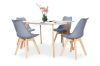 Picture of EFRON 5PC Dining Set (Grey) - 1.4M Table