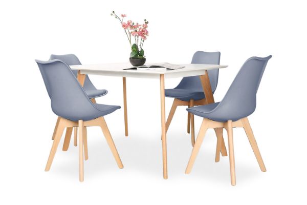 Picture of EFRON 5PC Dining Set (Grey) - 1.4M Table