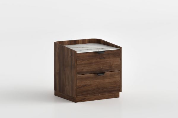 Picture of MERRINA 2-Drawer Bedside Table with Sintered Stone Top