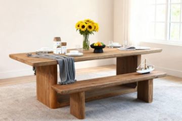 Picture of LUMBER 240 Reclaimed Pine Wood Dining Table