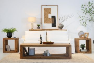 Picture of LUMBER 170 Reclaimed Pine Wood Coffee Table