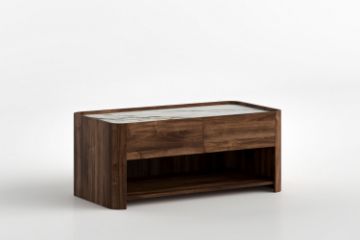 Picture of MERRINA 120 2-Drawer Coffee Table with Sintered Stone Top