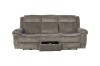 Picture of WINCHESTER Power Reclining Sofa Range (Grey) - 3 Seat with Drop Down Cup Holders & USB Port, Power Socket & Drawer (3RRC)
