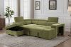 Picture of GOODEN Sectional Sofa/Sofa Bed With Storage Ottoman