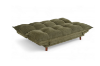 Picture of PILLOW Sofa Bed with Adjustable Backrest & Side Arm Cushions (Green)