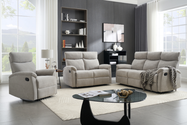 Picture of GOODMAN Manual Reclining Sofa Range - 3RR + 2RR + 1R Sofa Set