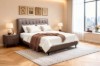 Picture of PALLADIO Genuine Leather Bed Frame in Queen Size
