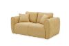 Picture of RIVANO 3/2 Seater Fabric Sofa Range (Yellow) - 2 Seater