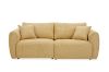 Picture of RIVANO 3/2 Seater Fabric Sofa Range (Yellow) - 3+2 Sofa Set