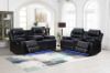 Picture of ORLANDO Air Leather Power Reclining Sofa Range - 3RRC+2RRC+1R Sofa Set