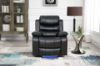 Picture of ORLANDO Air Leather Power Reclining Sofa Range - 3RRC+2RRC+1R Sofa Set