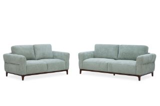 Picture of SPHERE 3/2 Seater Fabric Sofa Range (Light Green) - 3+2 Sofa Set