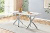 Picture of VEINX 180 Tempered Glass Top Dining Table